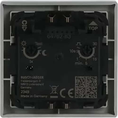 Busch-Jaeger 64762-83 bewegingsmelder-opzetstuk Wächter 180 flex comfort-sensor met selectlens Future Linear aluzilver