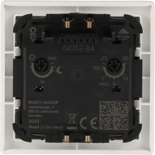 Busch-Jaeger 64762-84 bewegingsmelder-opzetstuk Wächter 180 flex comfort-sensor met selectlens Future Linear studiowit glans