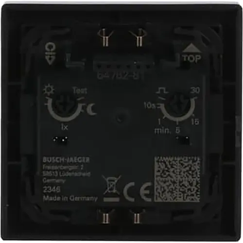 Busch-Jaeger 64762-81 bewegingsmelder-opzetstuk Wächter 180 flex comfort-sensor met selectlens Future Linear antraciet glans
