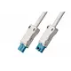 Adels AC164 VLS/215 200 koppelsnoer Dali halogeenvrij male / female 2-polig 1,5mm² 16A 2M pastelblauw