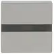 Busch-Jaeger 64765-866 comfortschakelaar flex-opzetstuk met bewegingssensor Pure Stainless Steel