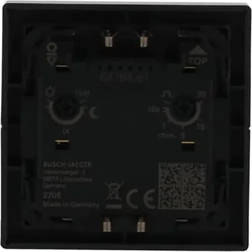 Busch-Jaeger 64764-81 bewegingsmelder-opzetstuk Wächter 180 flex comfort-sensor met multilens Future Linear antraciet glans
