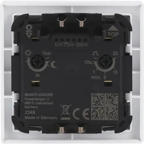 Busch-Jaeger 64764-884 bewegingsmelder-opzetstuk Wächter 180 flex comfort-sensor met multilens Linear studiowit mat