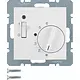 Berker 20311909 kamerthermostaat 24V verbreekcontact S1/B3/B7 wit mat