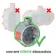 Gira 0780112 wandcontactdoos 2-voudig randaarde voor enkele inbouwdoos F100 wit glans