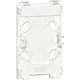 Gira 305014 2-voudige montageplaat voor opbouw dubbele wandcontactdoos wit
