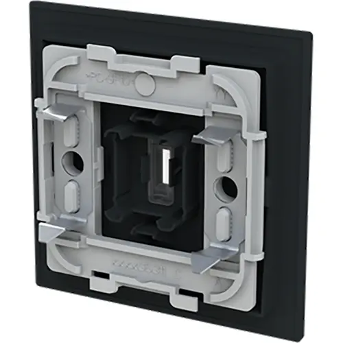 Busch-Jaeger 1789 N-45M schakelwip controlevenster Art Linear zwart mat
