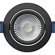 EcoDim ED-10080 Zigbee LED-inbouwspot IP54 dimbaar 75mm rond 23mm inbouwdiepte RGBWW zwart