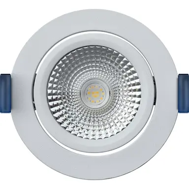 EcoDim ED-10079 Zigbee LED-inbouwspot IP54 dimbaar 75mm rond 23mm inbouwdiepte RGBWW wit