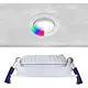 EcoDim ED-10079 Zigbee LED-inbouwspot IP54 dimbaar 75mm rond 23mm inbouwdiepte RGBWW wit