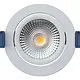 EcoDim ED-10022 LED-inbouwspot IP54 dimbaar 75mm rond 23mm inbouwdiepte 2000-3000K/dim-to-warm wit