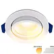 EcoDim ED-10022 LED-inbouwspot IP54 dimbaar 75mm rond 23mm inbouwdiepte 2000-3000K/dim-to-warm wit