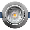 EcoDim ED-10024 LED-inbouwspot IP54 dimbaar 75mm rond 23mm inbouwdiepte 2000-3000K/dim-to-warm geborsteld nikkel