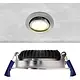 EcoDim ED-10030 LED-inbouwspot IP54 dimbaar 75mm rond 23mm inbouwdiepte 2700K geborsteld nikkel