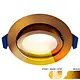 EcoDim ED-10094 LED-inbouwspot IP54 dimbaar 75mm rond 23mm inbouwdiepte 2700K/3000K/dim-to-warm brons