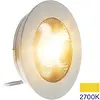 EcoDim ED-10044 LED-meubelspot 3W 240lm 2700K zaagmaat 55mm IP54 wit excl. trafo