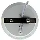 EcoDim ED-10044 LED-meubelspot 3W 240lm 2700K zaagmaat 55mm IP54 wit excl. trafo