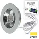 EcoDim ED-10044 LED-meubelspot 3W 240lm 2700K zaagmaat 55mm IP54 wit excl. trafo
