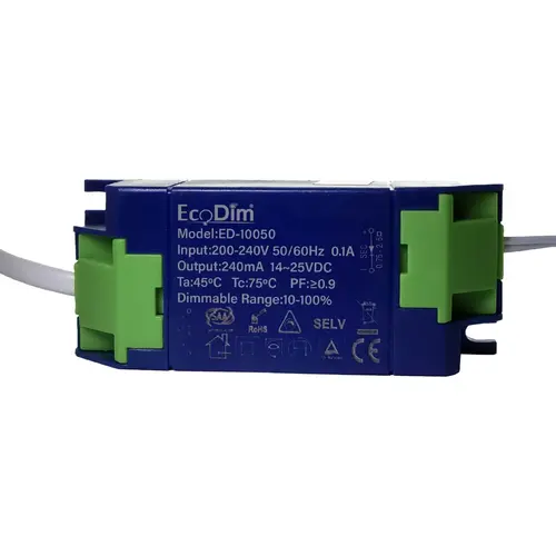 EcoDim ED-10050 dimbare LED-driver voor 1-2 meubelspots 5-7W