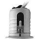 EcoDim ED-10105 LED inbouwspot mini 3W 2700K IP67 wit
