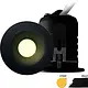 EcoDim ED-10106 LED inbouwspot mini 3W 2700K IP67 zwart