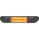 Dimplex BX1200E infrarood terrasverwarmer heater voor buiten 3-standen van 400W tot 1200W IP55 zwart