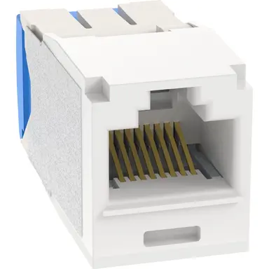 Panduit CJ6X88TGAW RJ45 keystone CAT6A wit