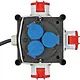 Brennenstuhl 1153680100 compacte stroomverdeler 3x CEE 400V en 3x 230V met 1m kabel IP44