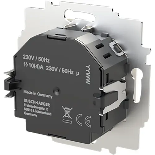 Busch-Jaeger 1095 UTA-BT ruimtethermostaat met display en Bluetooth 230V