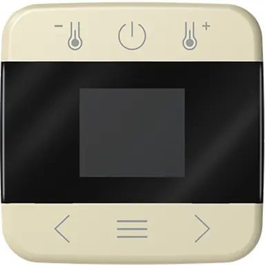 Busch-Jaeger 1794 MDRT-212 centraalplaat voor kamerthermostaat met display en Bluetooth Standaard SI