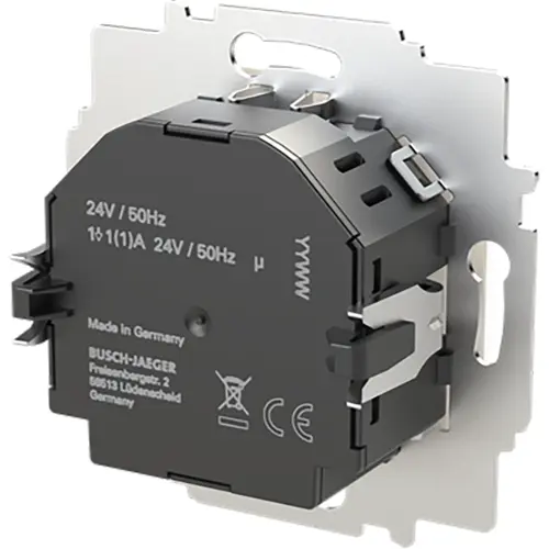 Busch-Jaeger 1096 UTA-BT ruimtethermostaat met display en Bluetooth 24V