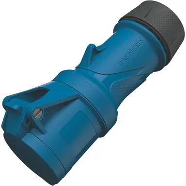 Mennekes CEE 14502 CEE koppelcontactstop 3-polig 16A 230V Blauw 6h PowerTOP Xtra met ErgoCONTACT IP54