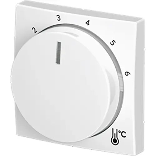 Busch-Jaeger 1794 R-914 draaiknop voor kamerthermostaat 1094/1097U Balance SI wit glans