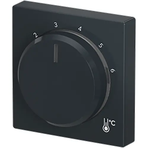 Busch-Jaeger 1794 R-81 draaiknop voor kamerthermostaat 1094/1097U Future Linear antraciet glans