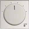 Busch-Jaeger 1794 R-83 draaiknop voor kamerthermostaat 1094/1097U Future Linear aluzilver