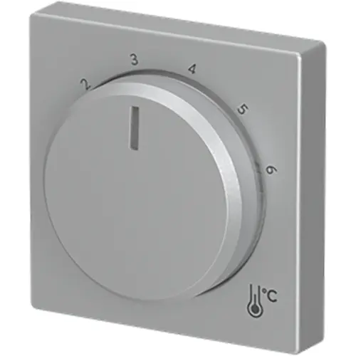 Busch-Jaeger 1794 R-83 draaiknop voor kamerthermostaat 1094/1097U Future Linear aluzilver