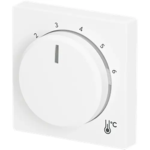 Busch-Jaeger 1794 R-884 draaiknop voor kamerthermostaat 1094/1097U Future Linear studiowit mat