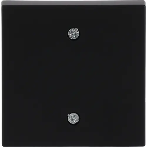 Busch-Jaeger 1796-885 centraalplaat voor trekschakelaar 2610/6U Future Linear zwart mat