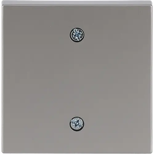 Busch-Jaeger 1796-866 centraalplaat voor trekschakelaar 2610/6U Pure Stainless Steel