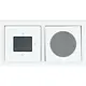 Busch-Jaeger 8270 UJ-84-101 digitale radio DAB+ bluetooth complete set Future Linear studiowit glans