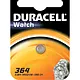 Duracell D 364 knoopcel batterij 1.55v 19mAh