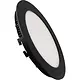 Yphix 50415311 LED Downlight Premium Line 18cm zwart 11W 3000K IP44 dimbaar