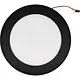 Yphix 50415311 LED Downlight Premium Line 18cm zwart 11W 3000K IP44 dimbaar