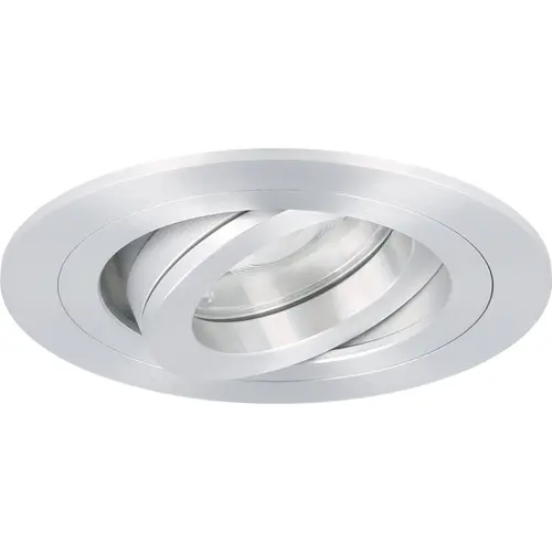 Yphix 50258907 LED inbouwspot Argenta rond 7W 2700K dimbaar en kantelbaar aluminium