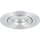 Yphix 50258907 LED inbouwspot Argenta rond 7W 2700K dimbaar en kantelbaar aluminium