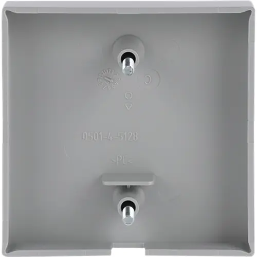 Busch-Jaeger 1796-83 centraalplaat voor trekschakelaar 2610/6U Future Linear aluzilver
