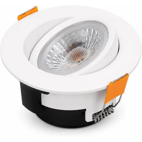 Yphix 50182000 LED inbouwspot Parma 6W 2700k dimbaar en kantelbaar wit