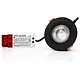 Yphix 50182001 LED inbouwspot Parma 6W 2700k dimbaar en kantelbaar zwart