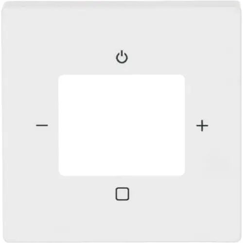 Busch-Jaeger 8252-884-101 centraalplaat tbv digitale radio Future Linear studiowit mat
