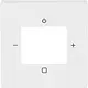 Busch-Jaeger 8252-884-101 centraalplaat tbv digitale radio Future Linear studiowit mat